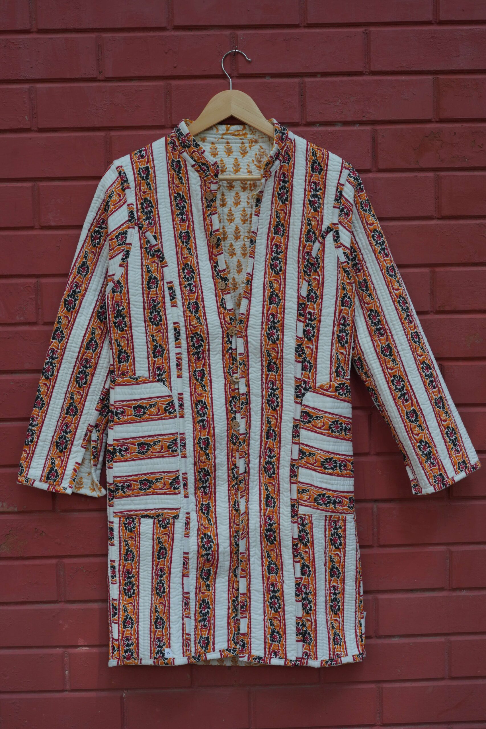 Womens Multti Color Velvet Embroidered Jacket with Floral Design - Image 2